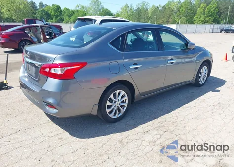 2018 Nissan Sentra Sv from USA, damaged, VIN 3N1AB7AP8JY261602